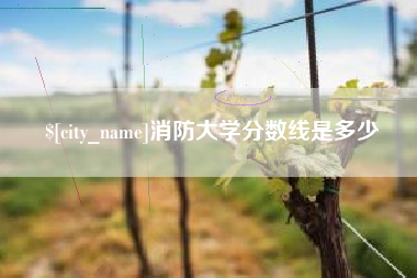 衢州消防大学分数线是多少