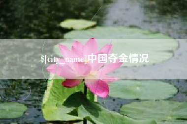 衢州中国夺金情况