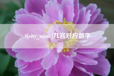 衢州九宫对应数字