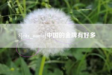 衢州中国的金牌有好多
