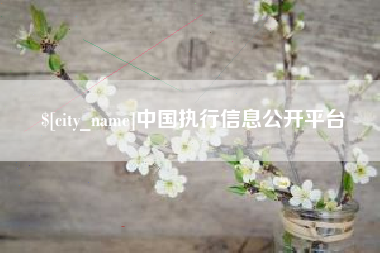 衢州中国执行信息公开平台