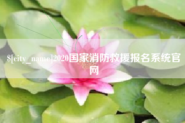 衢州2020国家消防救援报名系统官网