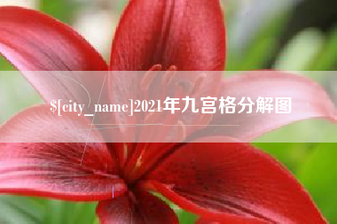 衢州2021年九宫格分解图