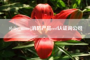 衢州消防产品cccf认证询公司