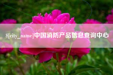 衢州中国消防产品信息查询中心