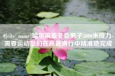 衢州哈尔滨亚冬会男子5000米接力-需要运动员们在高速滑行中精准地完成