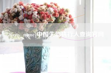 衢州中国失信执行人查询官网