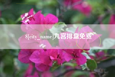 衢州九宫排盘免费