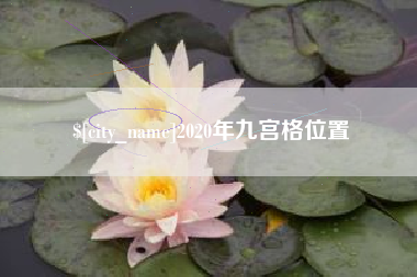 衢州2020年九宫格位置