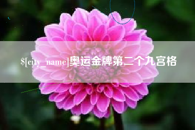 衢州奥运金牌第二个九宫格