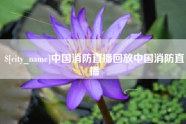 衢州中国消防直播回放中国消防直播