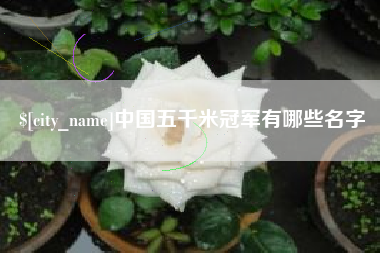 衢州中国五千米冠军有哪些名字